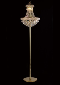 IL32104  Alexandra Crystal 175cm Floor Lamp 6 Light (19.03kg)